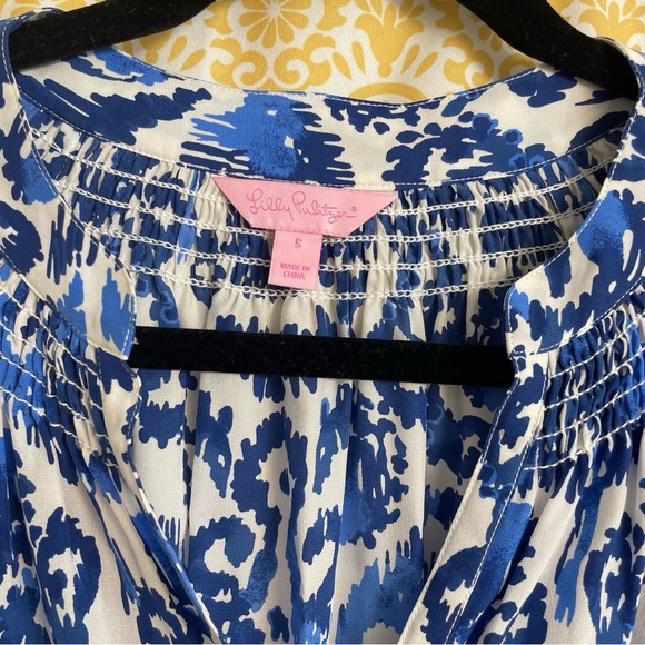 Lilly Pulitzer silk Elsa top small - Picture 4 of 9